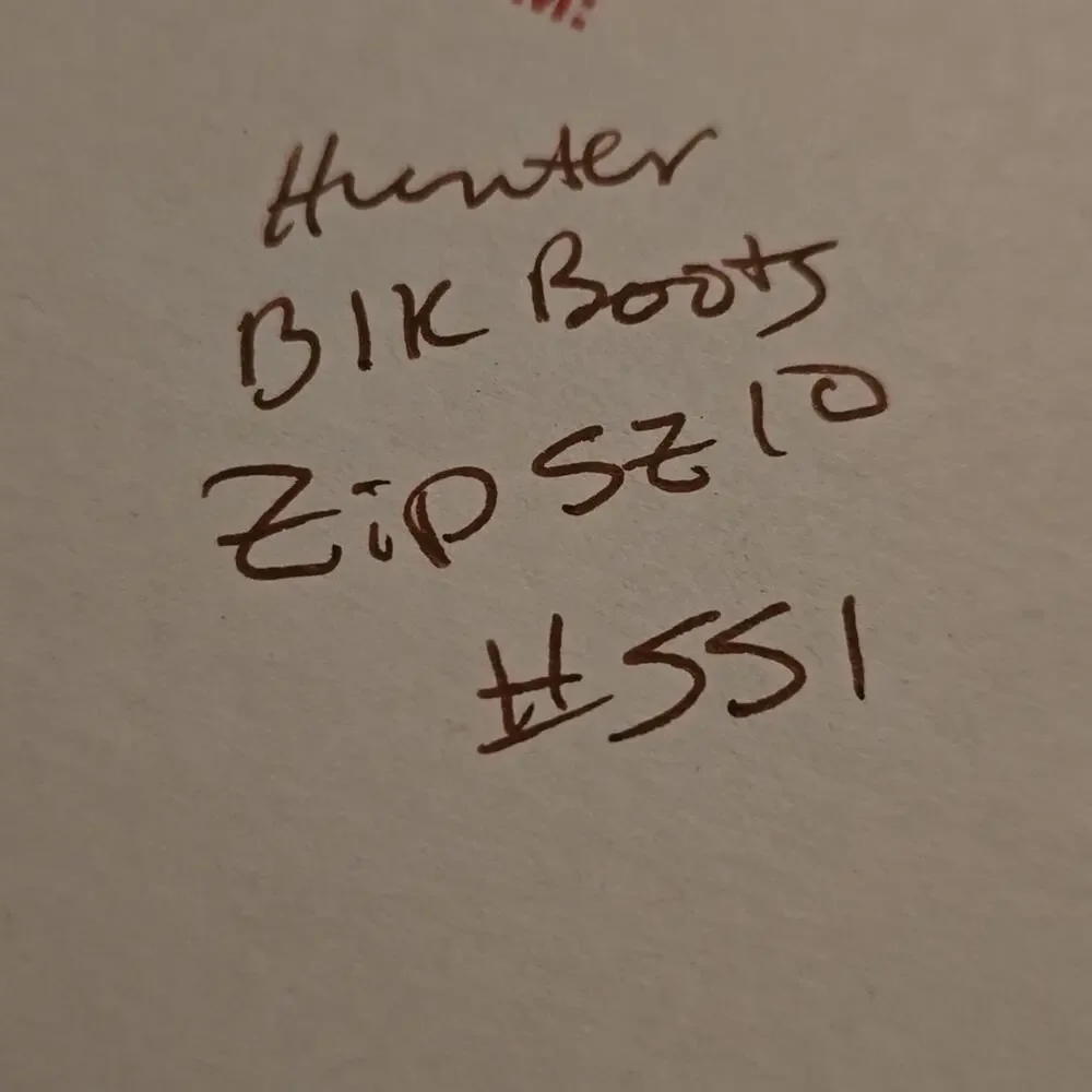 Hunter Explorer Ankle Zip Flatform Boots Womens Rubber Upper Polyester Lining 10